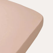 Dear April Appleblossom Fitted Sheet fitted around a mattress corner