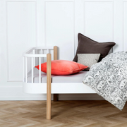 Original Bed, 90x200 cm, White/Oak