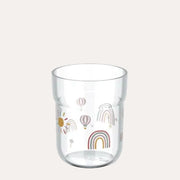 Children's Glass Mio 250 ml -  Sunshine & Rainbow