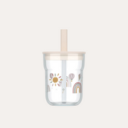 Children's Cup Mio 250ml with Straw - Sunshine & Rainbows