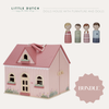 Pink Dolls House with Furniture and Rosa Family Expansion