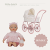 Baby Doll Lily and Metal Pram Bundle
