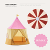 Tent & Play Mat Circus - Pink/ Red