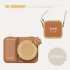 Zoo Print Camera & Bag - Bear
