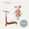 Maileg Kickboard Bundle with Big Sister - Red