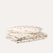 Dear April Blueberries Junior Bedding Set with folded duvet cover and pillowcase
