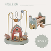 Activity Spiral and Pounding Bench Bundle - Little Farm