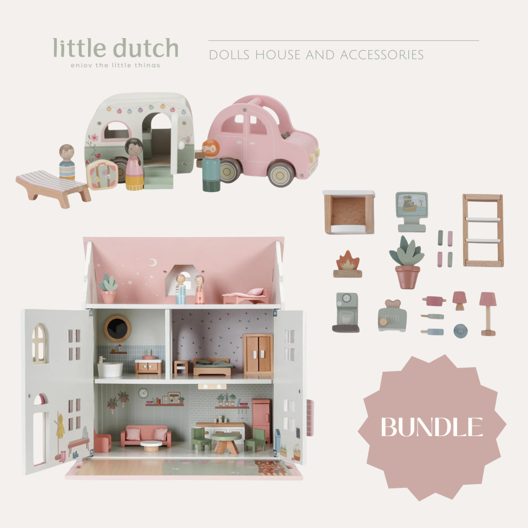Little Dutch Dolls House Car And Furniture Bundle PlayFaire little-dutch-dolls-house-car-and-furniture-bundle-playfaire