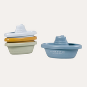 Stackable Bath Boats - Blue