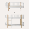 Original Bed/Junior Bed to Bunk Bed Conversion Kit, White/Oak