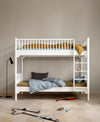 Classic Bunk Bed 90x200 cm w. Vertical Ladder