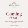 Coming soon: Olli Ella Dozy Dinkum Twinkle Berryheart – Cream, available to pre-order.