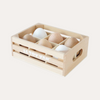 Farm Eggs Wooden Market Crate