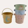 Bath Cup Buckets Set - Safari Friends