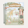 Sticker By Number Book - Safari Rosa