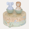 Wooden Music Box FSC - Safari Friends