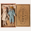 Mum And Dad Mice In Cigarbox
