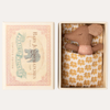 Sleepy Wakey Baby Mouse In Matchbox - Rose