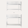 Classic Low Loft Bed to Bunk Bed w. Vertical Ladder 021219