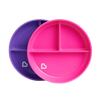 Suction Plate Pink/Purple (2 Pack)