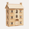 The Grand Natural Wood Dolls House