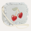 Striped Cherry Bag