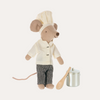 Chef Mouse W. Soup Pot And Spoon, Big Brother