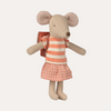 Tricycle Mouse, Big Sister - Coral