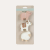 Farm Bath Figures - 3 Pcs