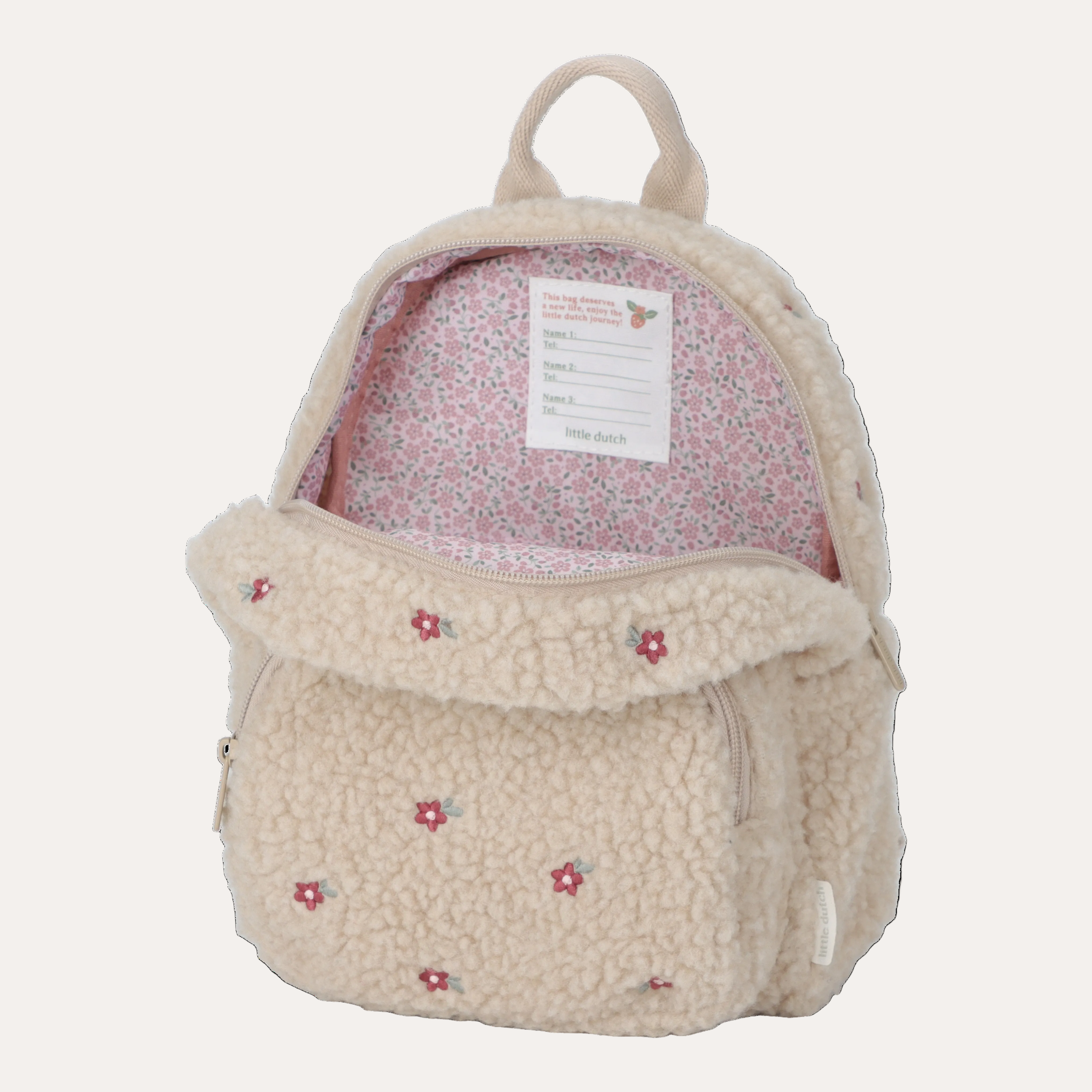 Dutch Backpack Little Dutch Teddy Backpack - Fairy Garden – PlayFaire