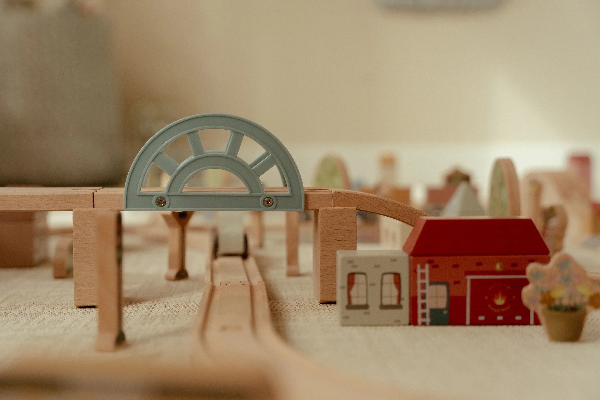 PlayFaire | Little Dutch Train Track Set XL FSC | PlayFaire UK